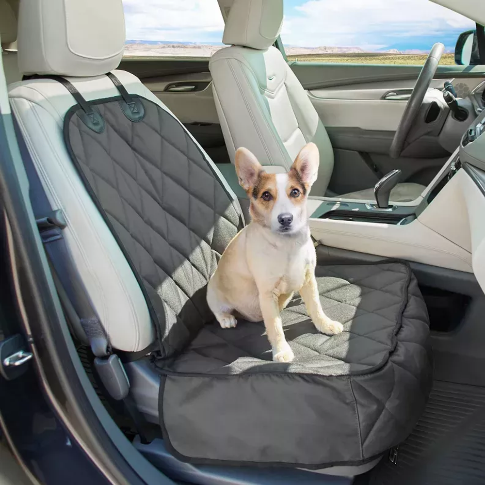 GOOPAWS Dog Front Car Seat Cover, Waterproof, Scratch Proof & Non Slip, Durable Pet Front Car Seat Cover for Trucks, SUV - Nexusni