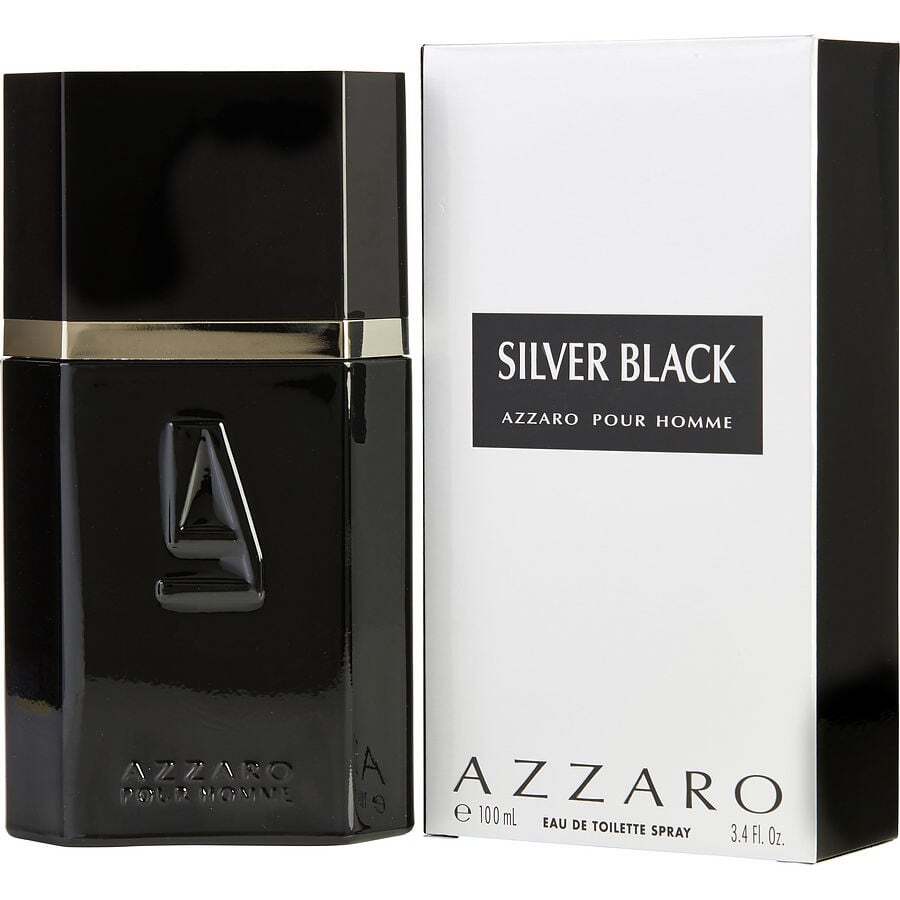 AZZARO SILVER BLACK by Azzaro (MEN) - EDT SPRAY 3.4 OZ - Nexusni