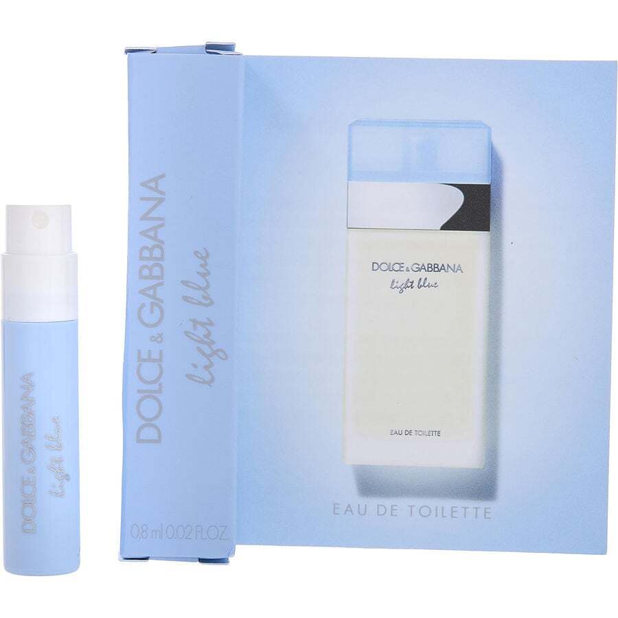 D & G LIGHT BLUE by Dolce & Gabbana (WOMEN) - EDT VIAL ON CARD - Nexusni