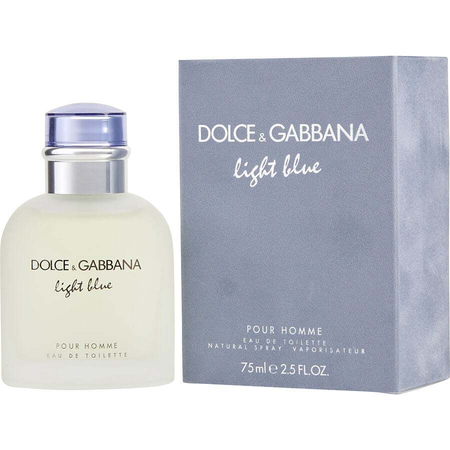 D & G LIGHT BLUE by Dolce & Gabbana (MEN) - EDT SPRAY 2.5 OZ - Nexusni