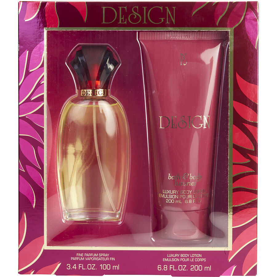 DESIGN by Paul Sebastian (WOMEN) - EAU DE PARFUM SPRAY 3.4 OZ & BODY LOTION 6.8 OZ - Nexusni