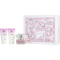 Versace Bright Crystal Eau de Toilette 3-Piece Gift Set - Water Notes & Pomegranate - Nexusni