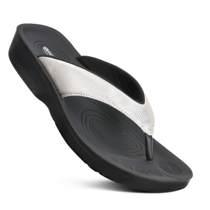 Aerothotic - Meira Arch Supportive Orthotic Casual Summer Flip Flops for Women - Nexusni