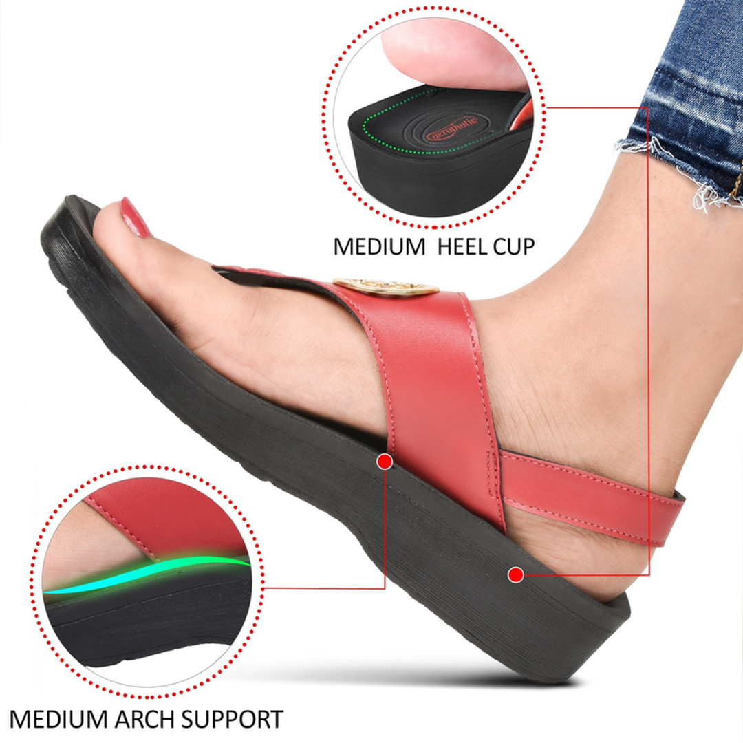 Aerothotic - Cait Casual Fashion Slingback Sandals for Women - Nexusni