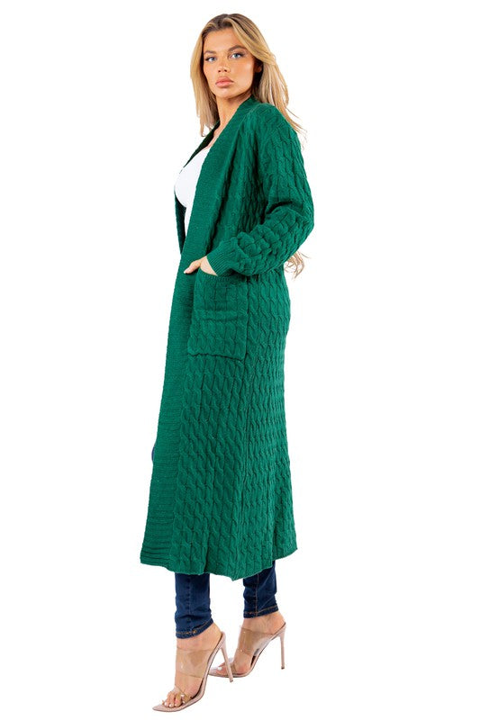 LONG MAXI SWEATER CARDIGAN - Nexusni