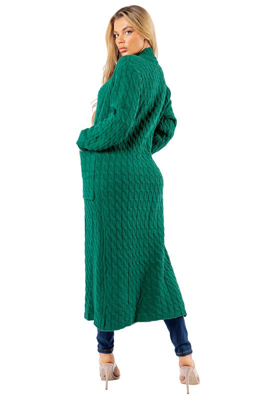 LONG MAXI SWEATER CARDIGAN - Nexusni