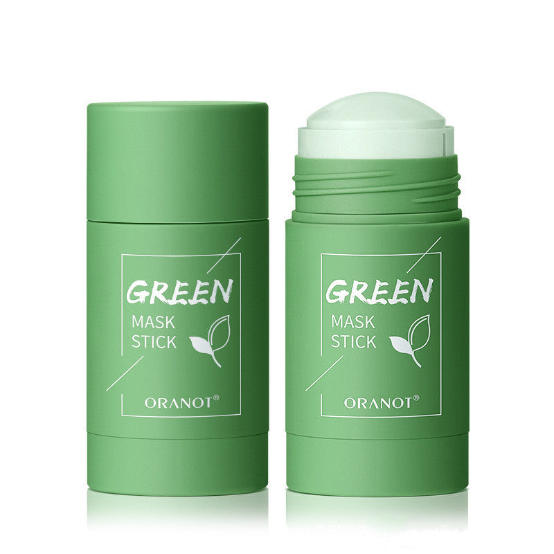 Color: Green tea - Green Tea Solid Mud Mask Moisturizing Deep - Nexusni