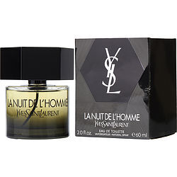 LA NUIT DE L'HOMME YVES SAINT LAURENT by Yves Saint Laurent (MEN) - EDT SPRAY 2 OZ (NEW PACKAGING) - Nexusni