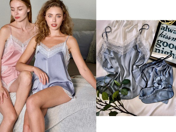 Beyond the Sky Blue 2-Piece PJ Set - Nexusni