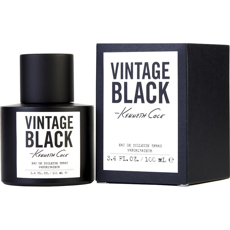 VINTAGE BLACK by Kenneth Cole (MEN) - EDT SPRAY 3.4 OZ - Nexusni