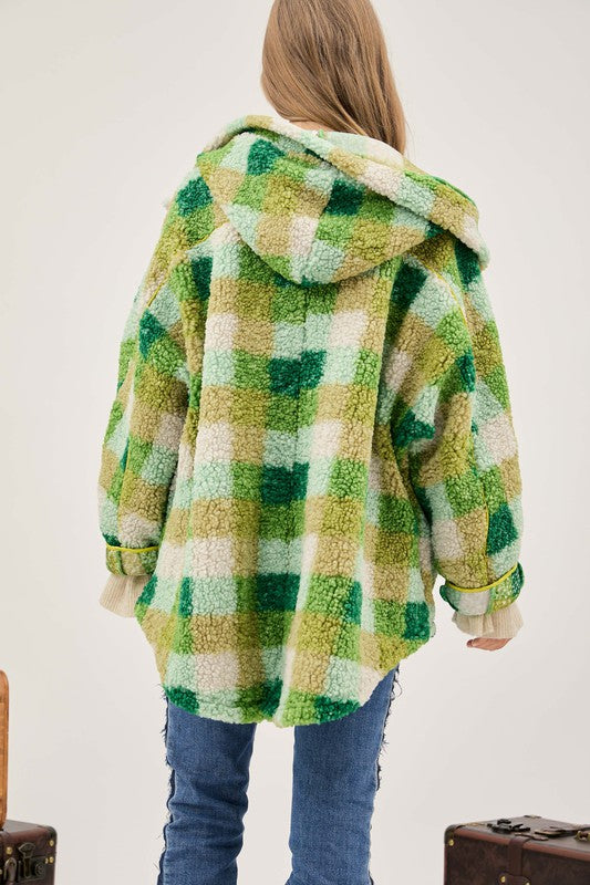 Plus Plaid Back Spirit Jacket - Nexusni