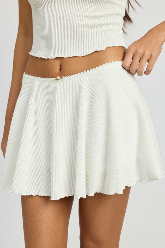 CIRCLE MINI SKIRT - Nexusni