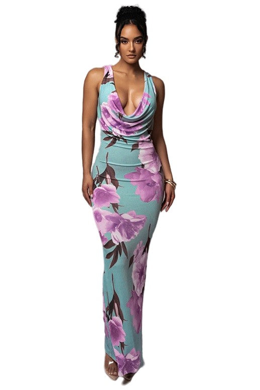 WOMEN FASHIOPN LONG MAXI DRESS - Nexusni