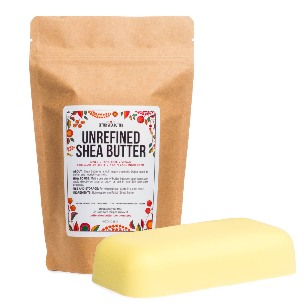 Unrefined Shea Butter – 100% Pure & Natural Skin and Hair Moisturizer from Better Shea Butter - Nexusni