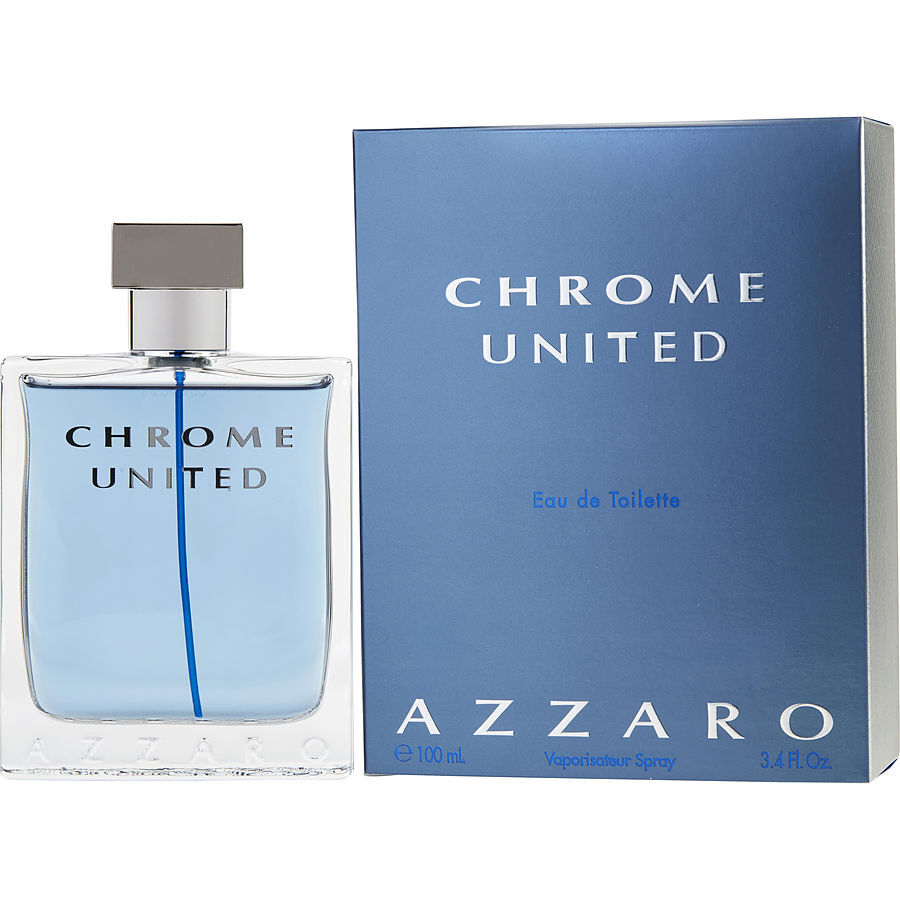 CHROME UNITED by Azzaro (MEN) - EDT SPRAY 3.4 OZ - Nexusni