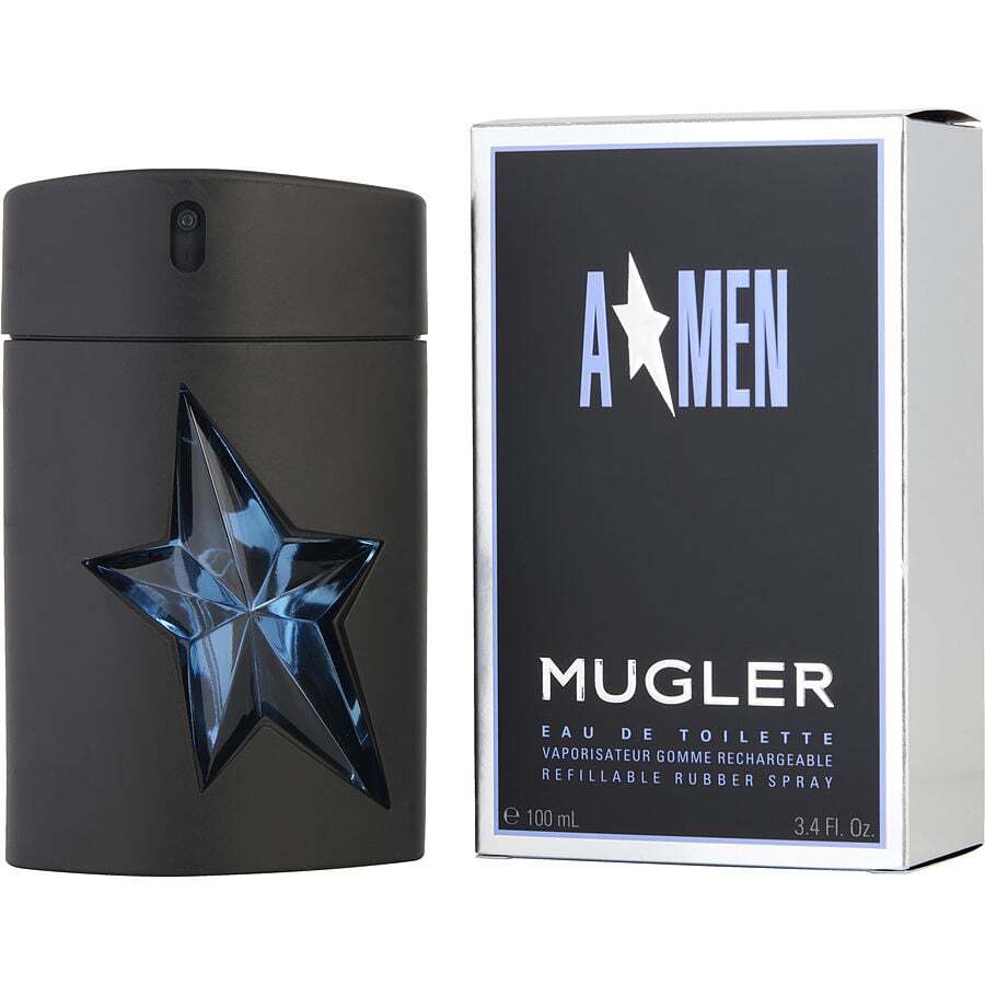 ANGEL by Thierry Mugler (MEN) - EDT SPRAY RUBBER BOTTLE REFILLABLE 3.4 OZ - Nexusni