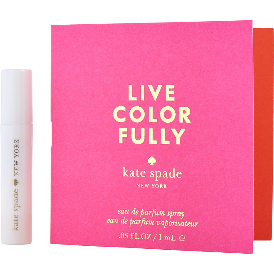 KATE SPADE LIVE COLORFULLY by Kate Spade (WOMEN) - EAU DE PARFUM SPRAY VIAL ON CARD - Nexusni