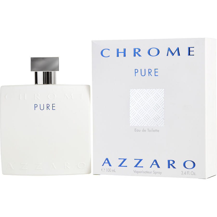 CHROME PURE by Azzaro (MEN) - EDT SPRAY 3.4 OZ - Nexusni