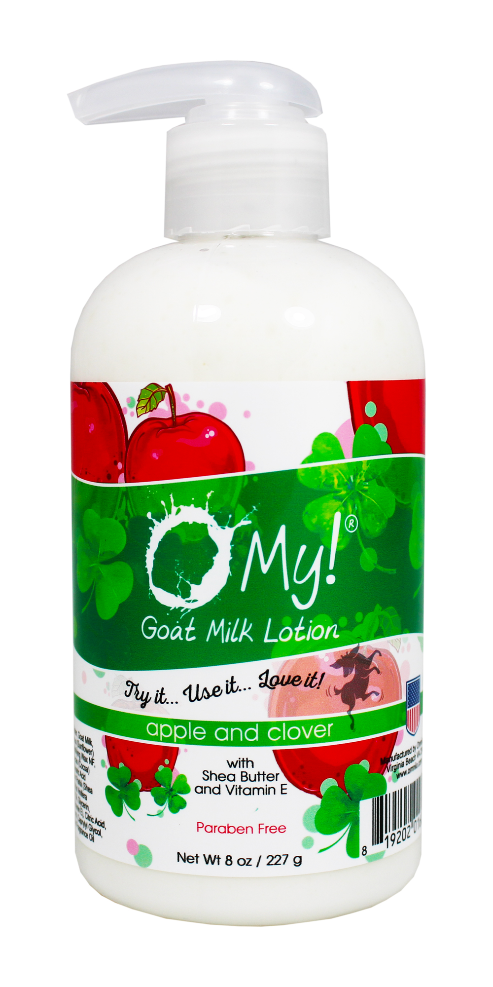 O My! Goat Milk Lotion - Made with Farm-Fresh Goat Milk - Free of Parabens & More - Shea Butter and Vitamin E - Leaping Bunny Certified - Handcrafted in USA - Nexusni