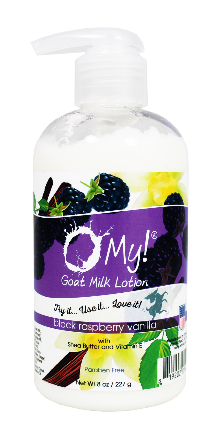 O My! Goat Milk Lotion - Made with Farm-Fresh Goat Milk - Free of Parabens & More - Shea Butter and Vitamin E - Leaping Bunny Certified - Handcrafted in USA - Nexusni