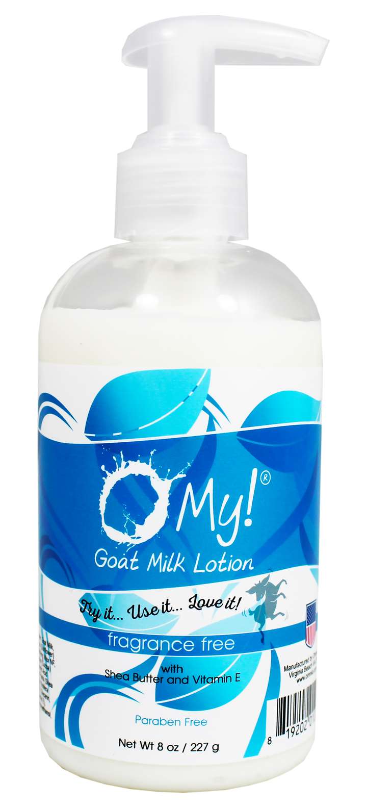 O My! Goat Milk Lotion - Made with Farm-Fresh Goat Milk - Free of Parabens & More - Shea Butter and Vitamin E - Leaping Bunny Certified - Handcrafted in USA - Nexusni