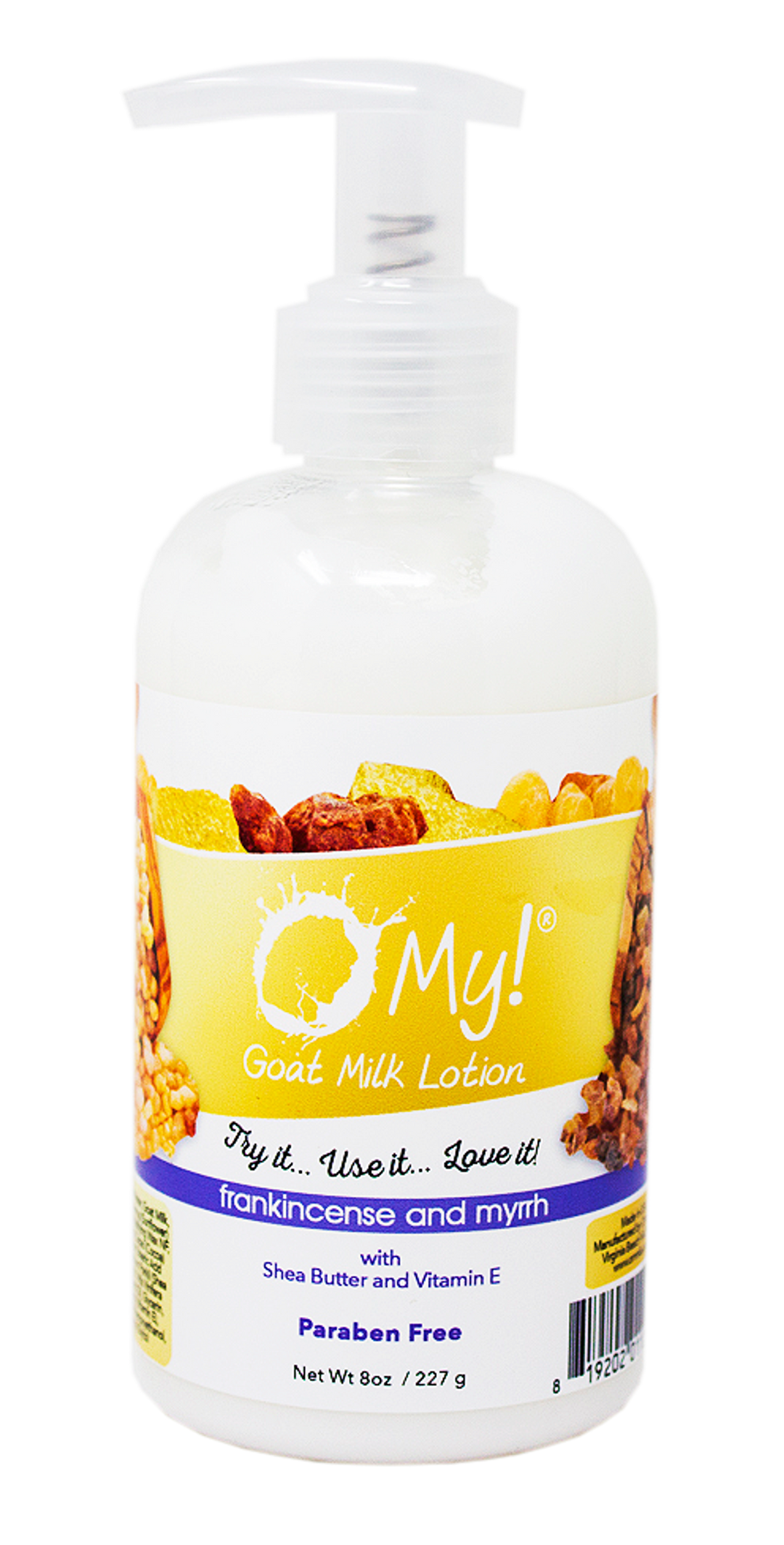 O My! Goat Milk Lotion - Made with Farm-Fresh Goat Milk - Free of Parabens & More - Shea Butter and Vitamin E - Leaping Bunny Certified - Handcrafted in USA - Nexusni