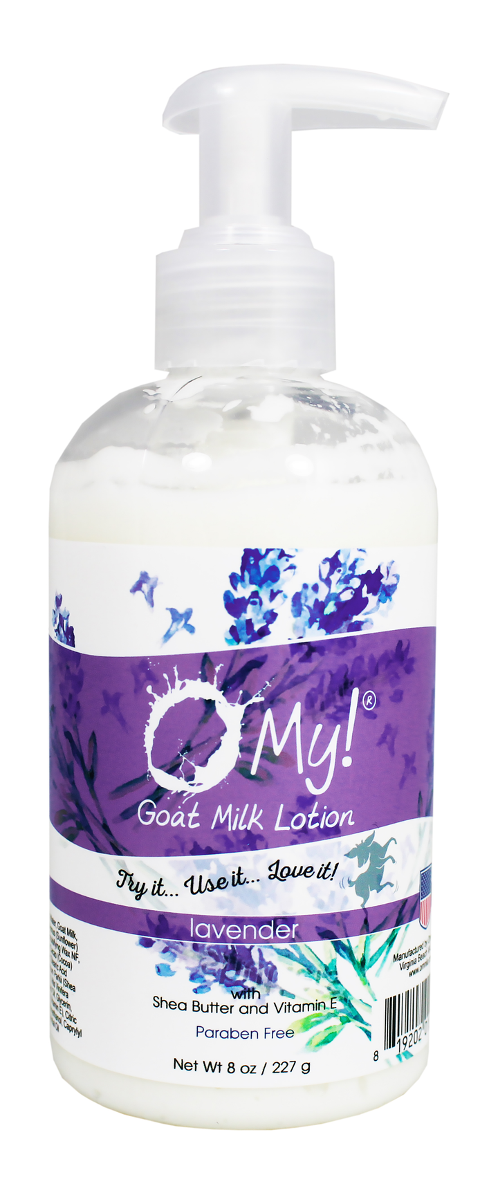 O My! Goat Milk Lotion - Made with Farm-Fresh Goat Milk - Free of Parabens & More - Shea Butter and Vitamin E - Leaping Bunny Certified - Handcrafted in USA - Nexusni