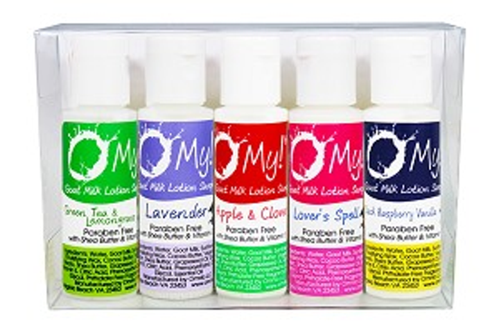 O My! Goat Milk Lotion - Made with Farm-Fresh Goat Milk - Free of Parabens & More - Shea Butter and Vitamin E - Leaping Bunny Certified - Handcrafted in USA - Nexusni