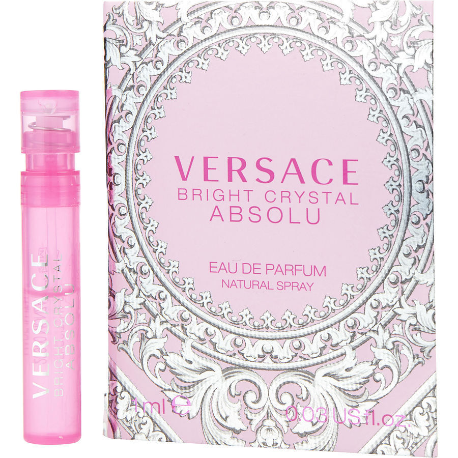 VERSACE BRIGHT CRYSTAL ABSOLU by Gianni Versace (WOMEN) - EAU DE PARFUM SPRAY VIAL ON CARD - Nexusni