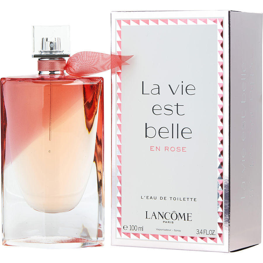 LA VIE EST BELLE EN ROSE by Lancome (WOMEN) - EDT SPRAY 3.4 OZ - Nexusni