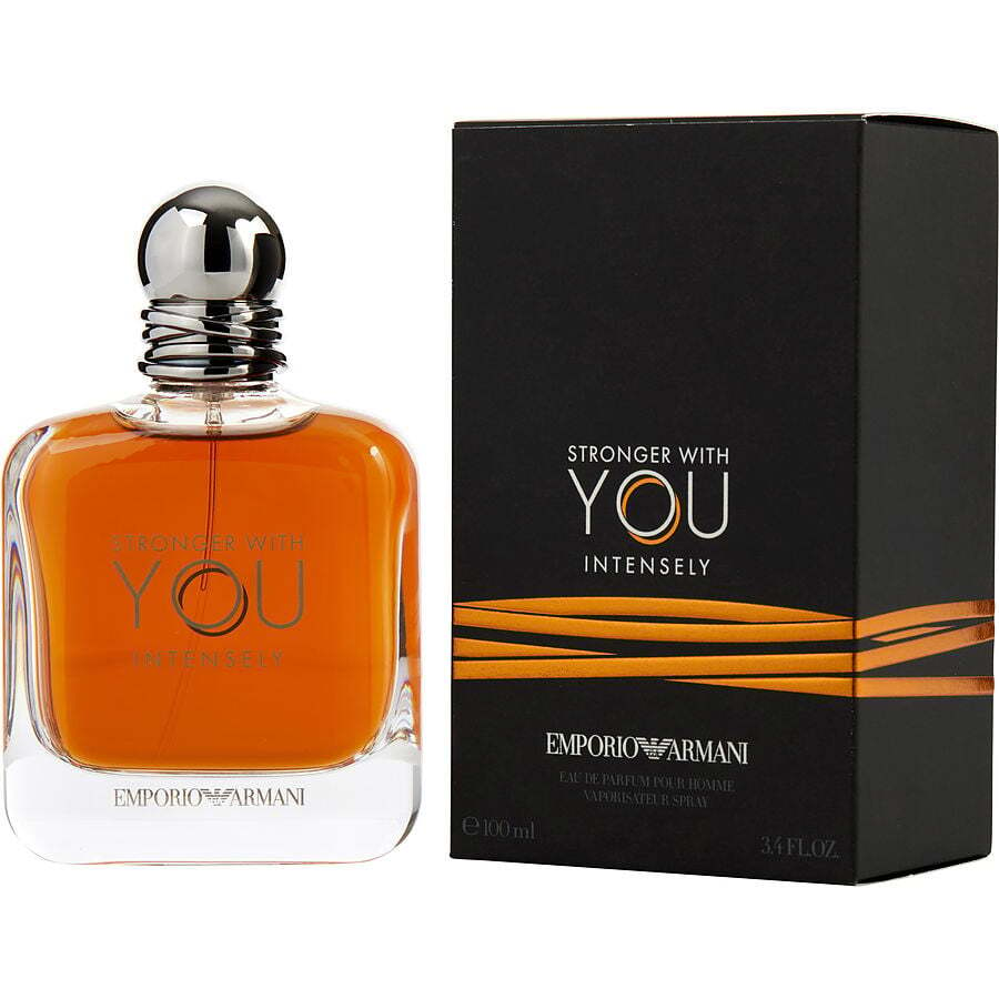 EMPORIO ARMANI STRONGER WITH YOU INTENSELY by Giorgio Armani (MEN) - EAU DE PARFUM SPRAY 3.4 OZ - Nexusni