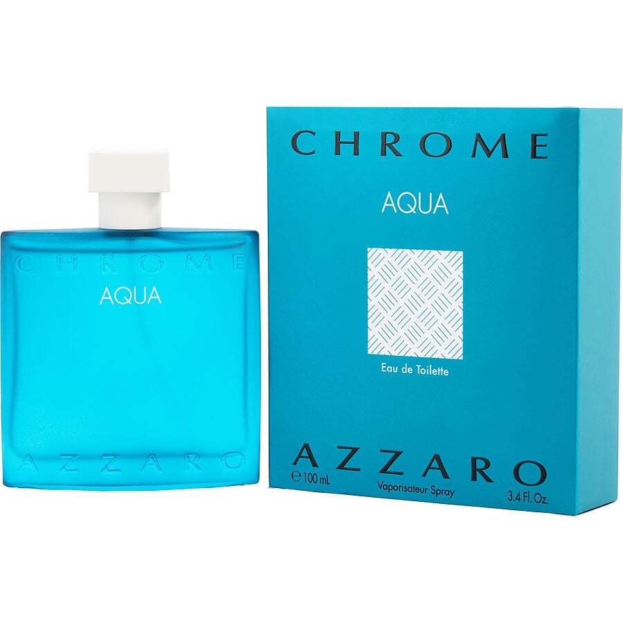 CHROME AQUA by Azzaro (MEN) - EDT SPRAY 3.4 OZ - Nexusni