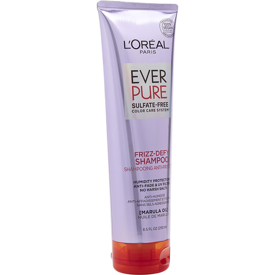 L'OREAL by L'Oreal (UNISEX) - EVERPURE SULFATE FREE FRIZZ-DEFY SHAMPOO 8.5 OZ - Nexusni