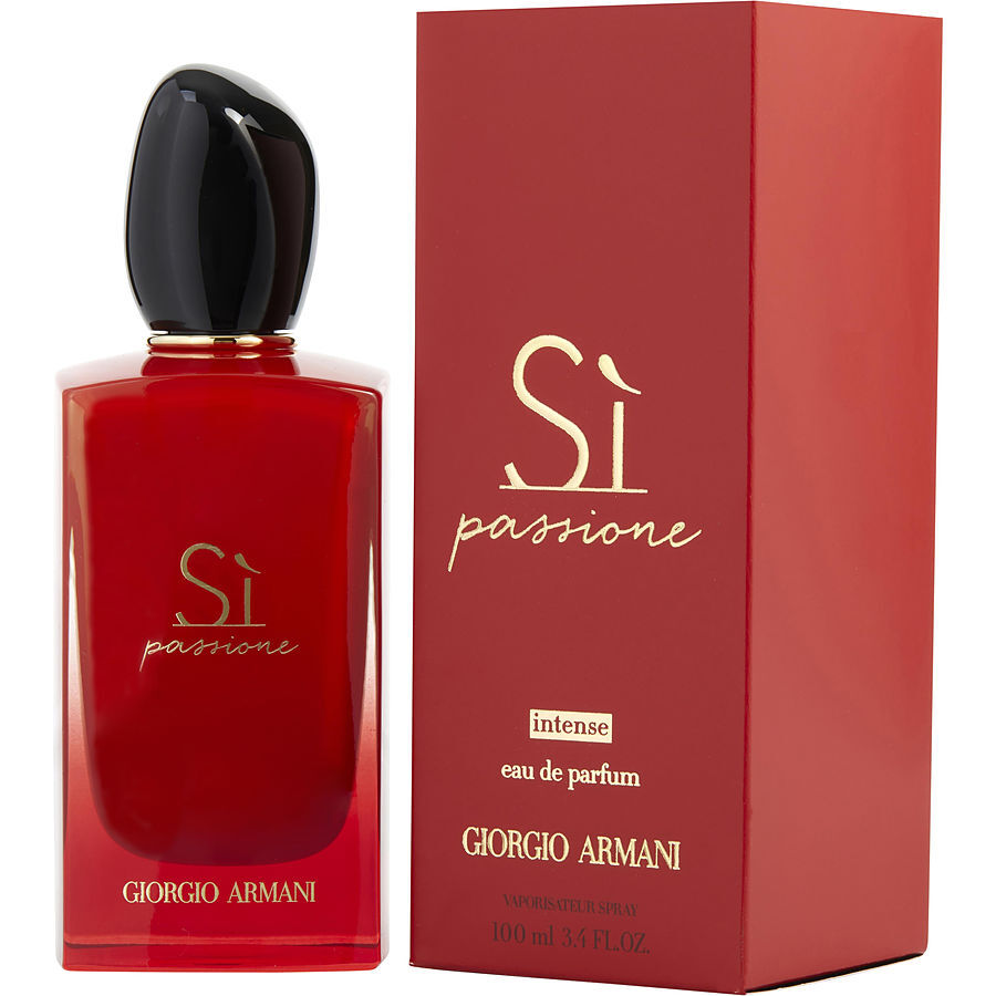 ARMANI SI PASSIONE INTENSE by Giorgio Armani (WOMEN) - EAU DE PARFUM SPRAY 3.4 OZ - Nexusni