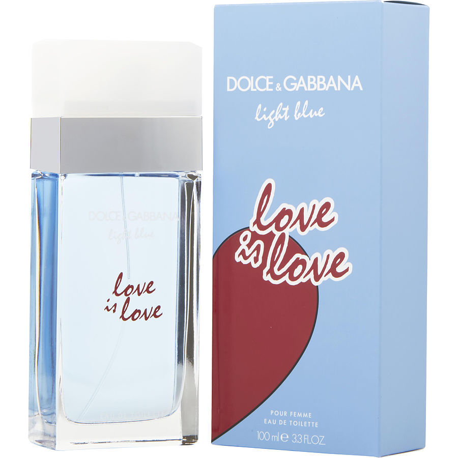 D & G LIGHT BLUE LOVE IS LOVE by Dolce & Gabbana (WOMEN) - EDT SPRAY 3.3 OZ - Nexusni