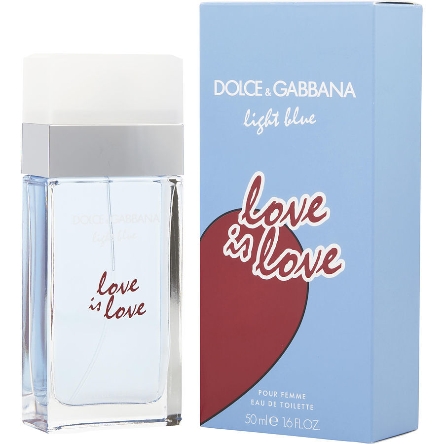 D & G LIGHT BLUE LOVE IS LOVE by Dolce & Gabbana (WOMEN) - EDT SPRAY 1.7 OZ - Nexusni