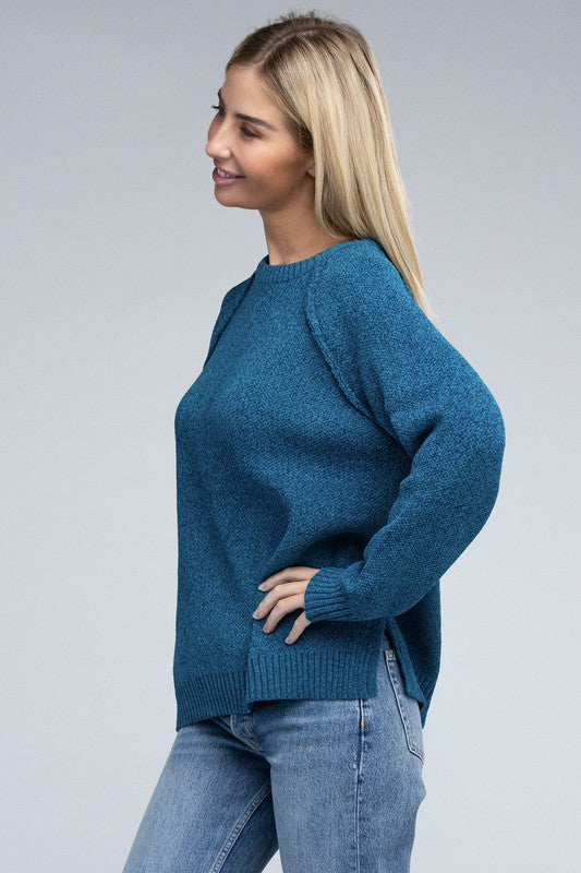 Raglan Chenille Sweater - Nexusni