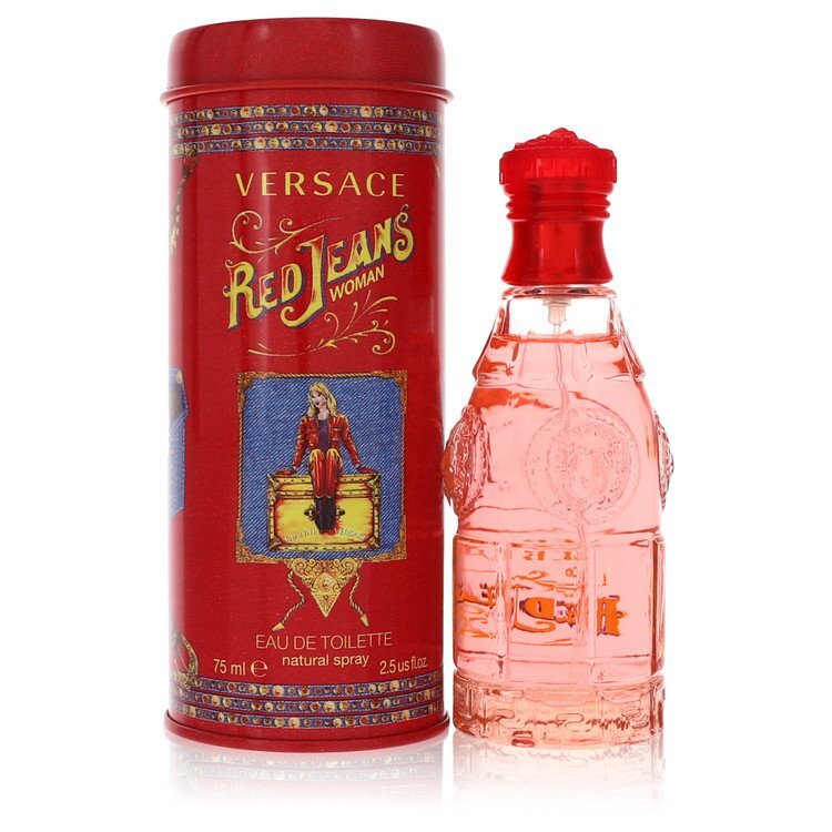 Versace Red Jeans Eau De Toilette - Women's Fragrance, 2.5 oz - Nexusni