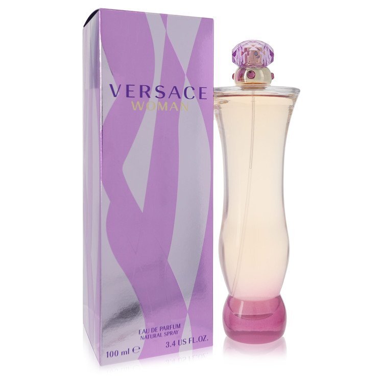 Versace Woman Eau De Parfum Spray 3.4 oz - Frangipani, Jasmine, Exotic Floral Bouquet - Nexusni