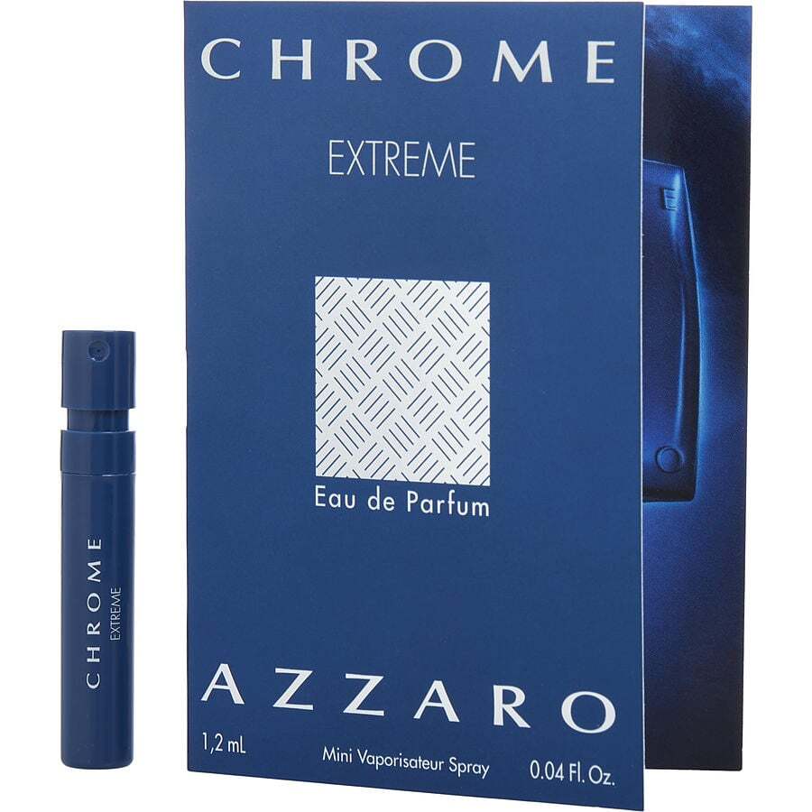 CHROME EXTREME by Azzaro (MEN) - EAU DE PARFUM SPRAY 0.02 OZ VIAL - Nexusni