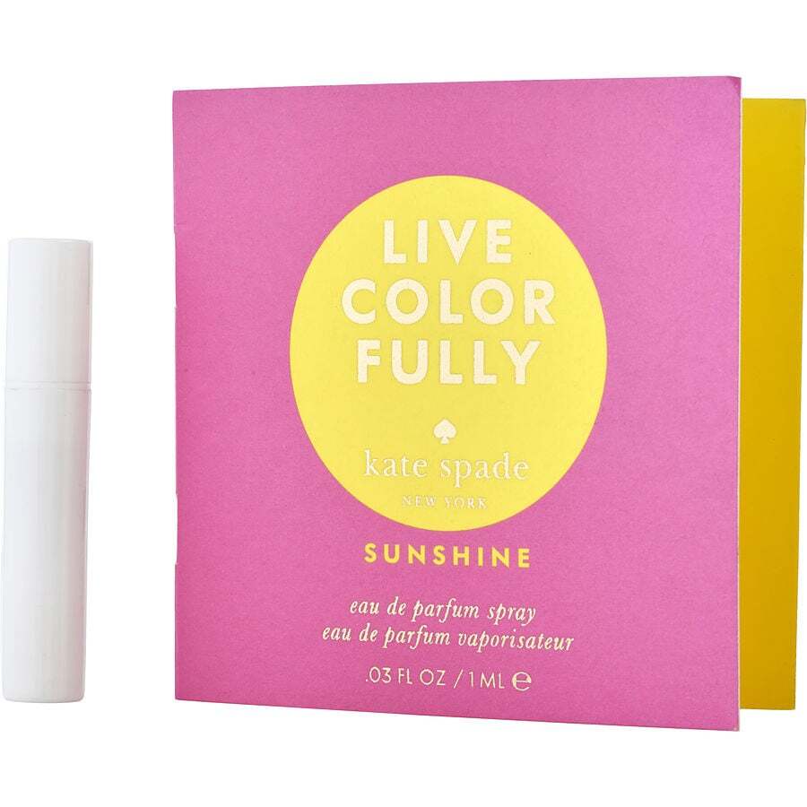 KATE SPADE LIVE COLORFULLY SUNSHINE by Kate Spade (WOMEN) - EAU DE PARFUM SPRAY VIAL ON CARD - Nexusni