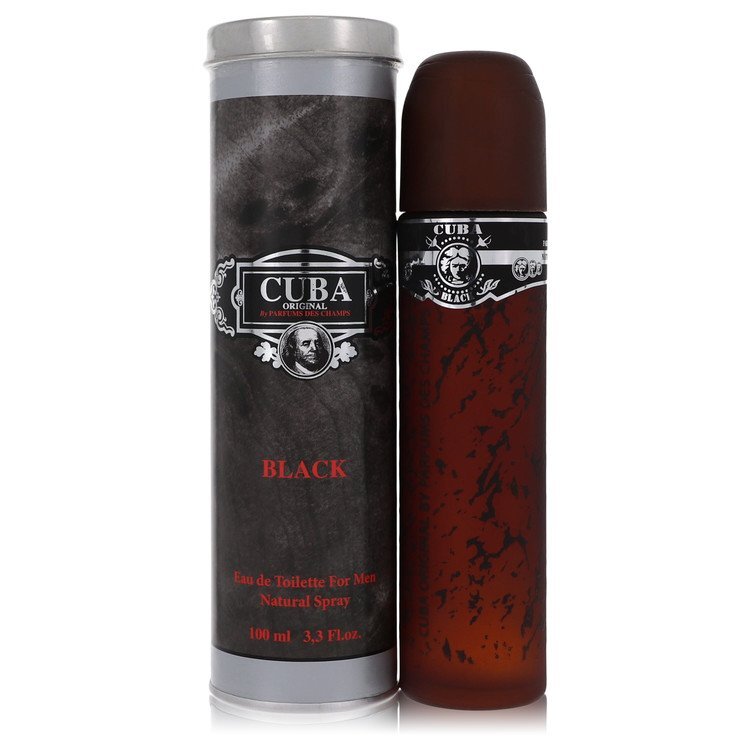 CUBA Black by Fragluxe Eau De Toilette Spray 3.4 oz (Men) - Nexusni