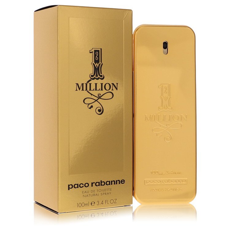 1 Million by Paco Rabanne Eau De Toilette Spray 3.4 oz (Men) - Nexusni