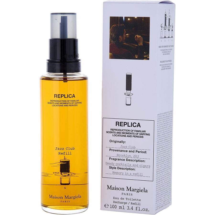 REPLICA JAZZ CLUB by Maison Margiela (MEN) - EDT REFILL 3.4 OZ - Nexusni