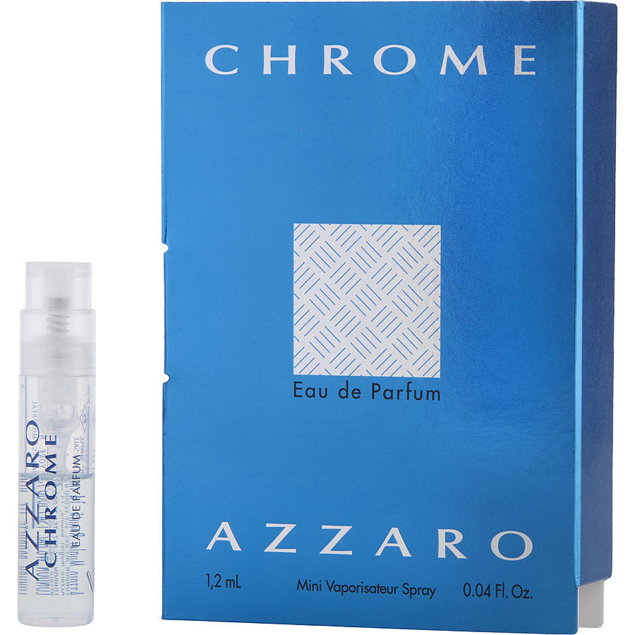 CHROME by Azzaro (MEN) - EAU DE PARFUM SPRAY VIAL ON CARD - Nexusni