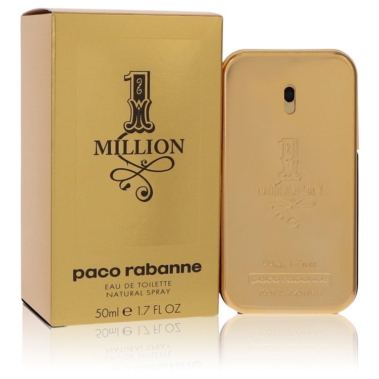 Paco Rabanne 1 Million Men's Eau De Toilette Spray 1.7 oz - Nexusni