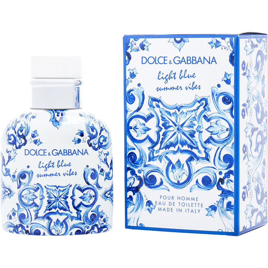 D & G LIGHT BLUE SUMMER VIBES by Dolce & Gabbana (MEN) - EDT SPRAY 2.5 OZ - Nexusni