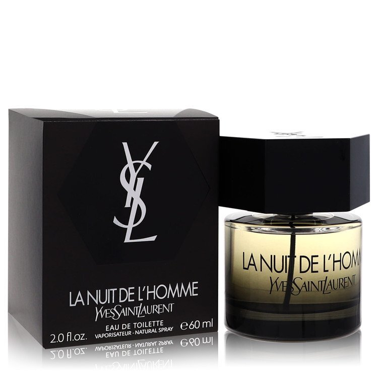 La Nuit De L'Homme by Yves Saint Laurent Eau De Toilette Spray 2 oz (Men) - Nexusni