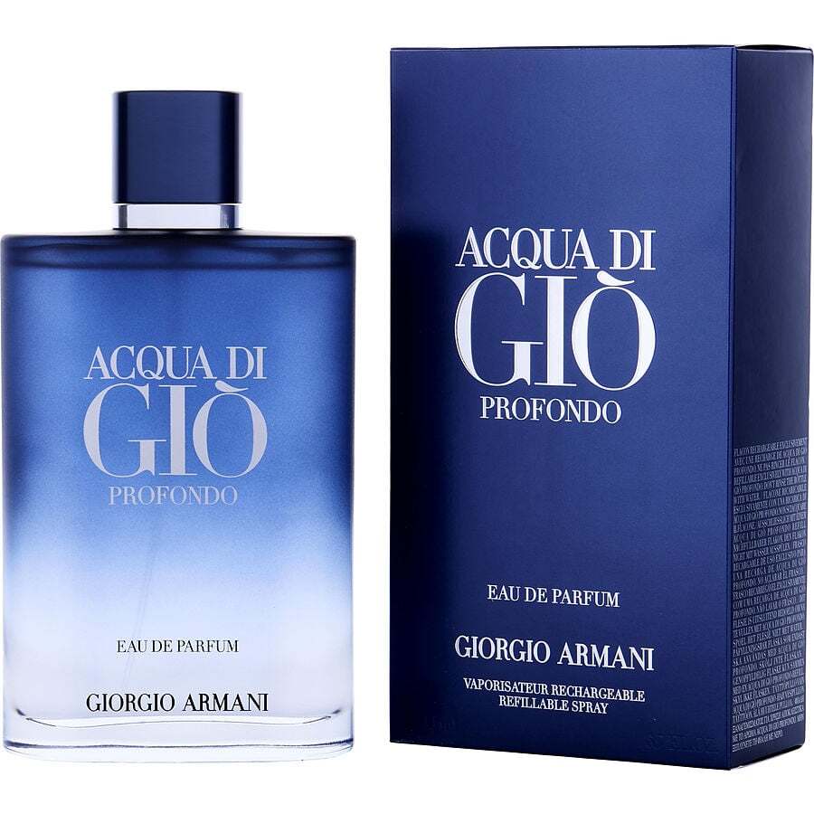 ACQUA DI GIO PROFONDO by Giorgio Armani (MEN) - EAU DE PARFUM SPRAY REFILLABLE 6.7 OZ - Nexusni