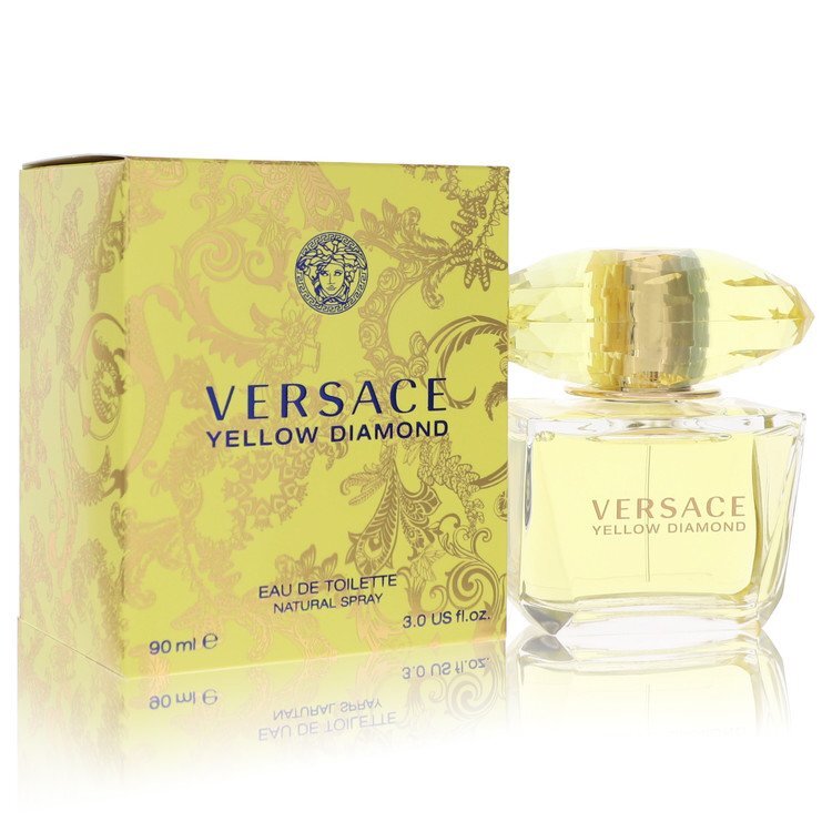 Versace Yellow Diamond Eau De Toilette 3 oz - Luxurious Women's Fragrance - Nexusni